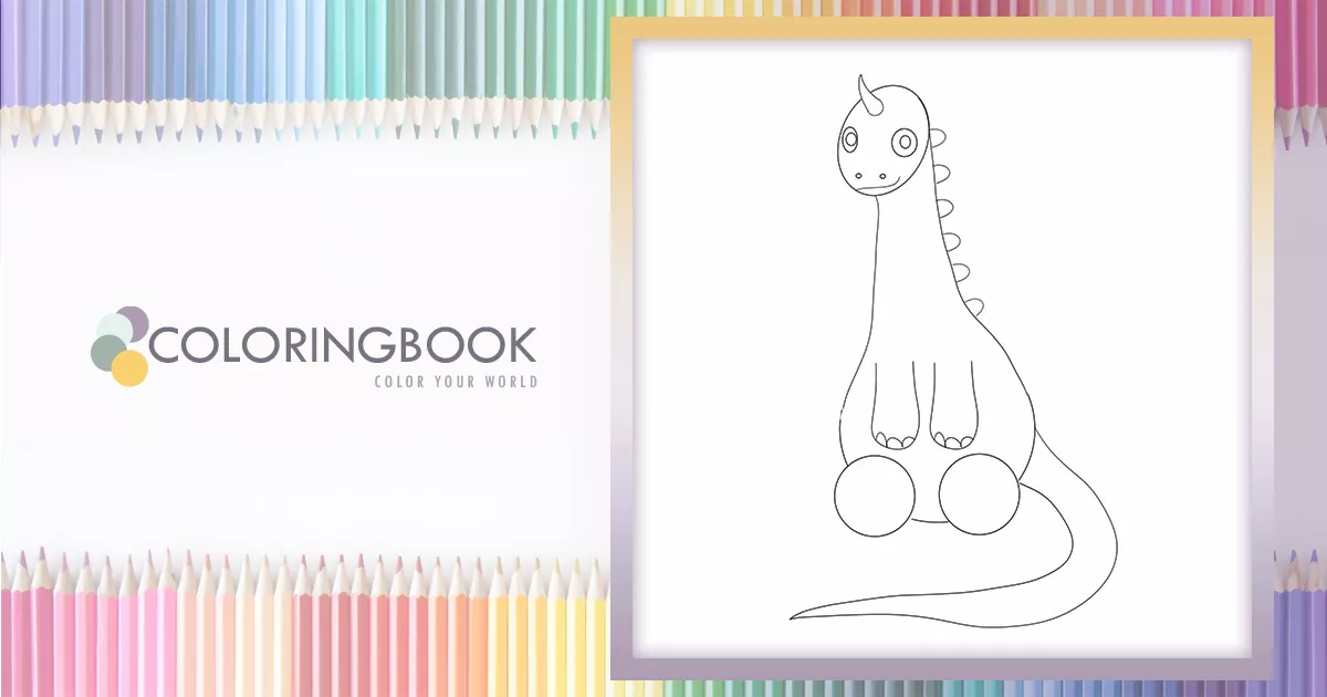 were back a dinosaurs story coloring page online