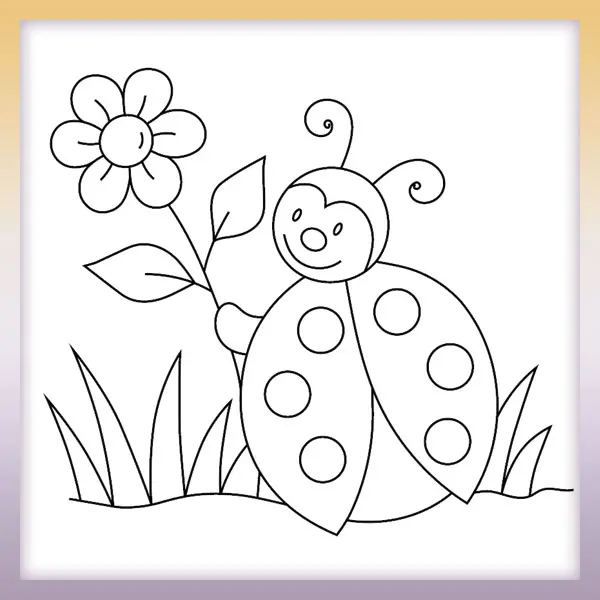 Ladybug | Online coloring page