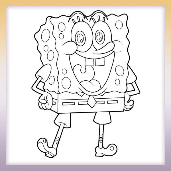 Spongebob | Online coloring page