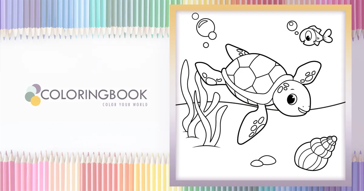 Sea Turtle – Coloringbook.pics