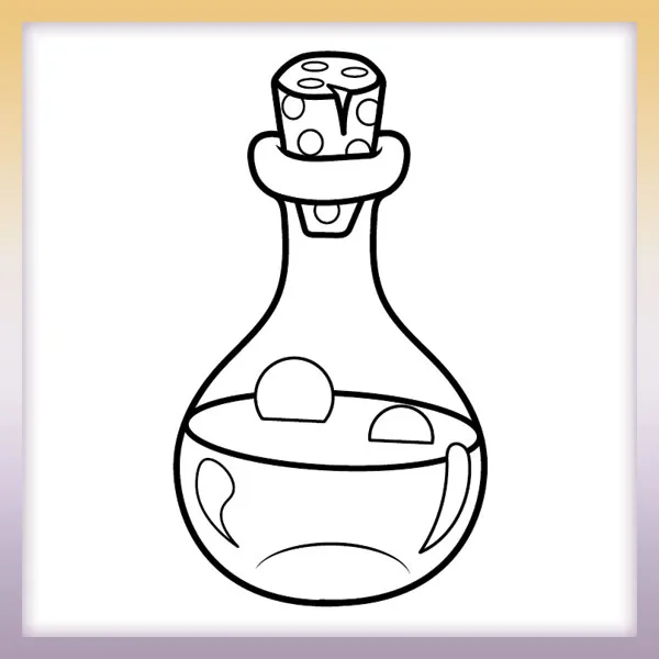Potion | Online coloring page