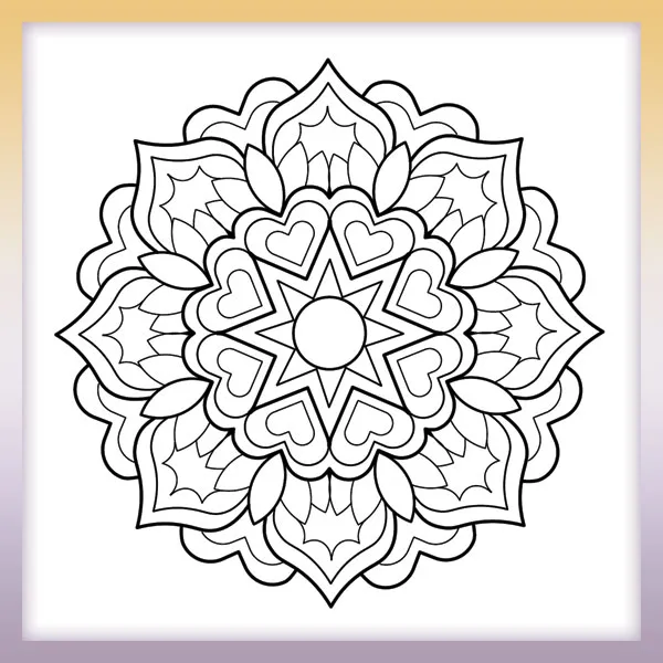 MANDALA COLORING BOOK jogo online no