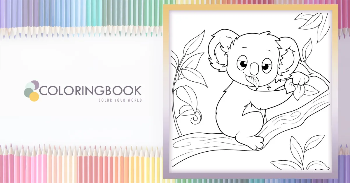 koala man coloring pages pdfs