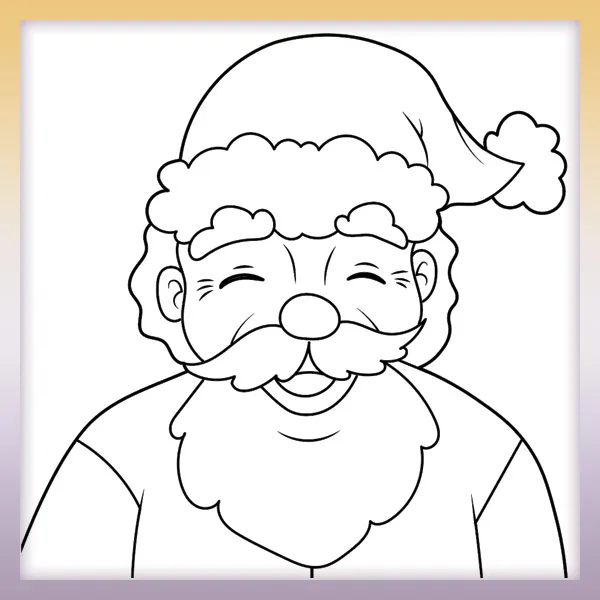 Santa Claus | Online coloring page