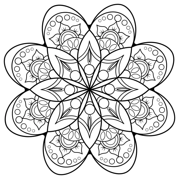 Mandala 13 | Online coloring pages for kids