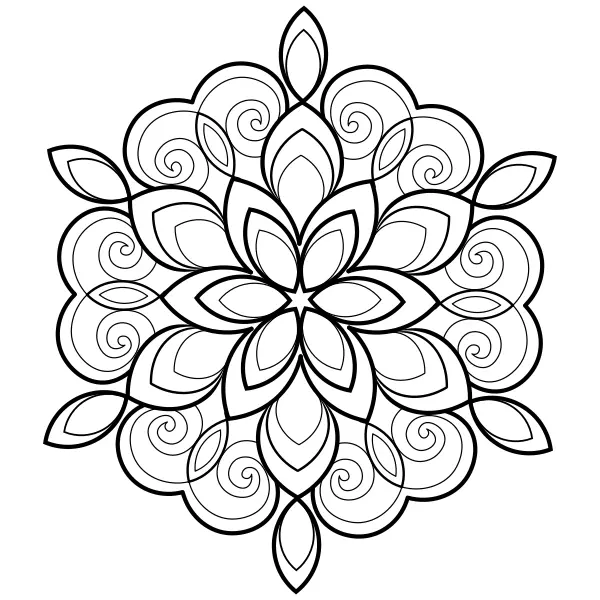 Mandala 17 | Online coloring pages for kids