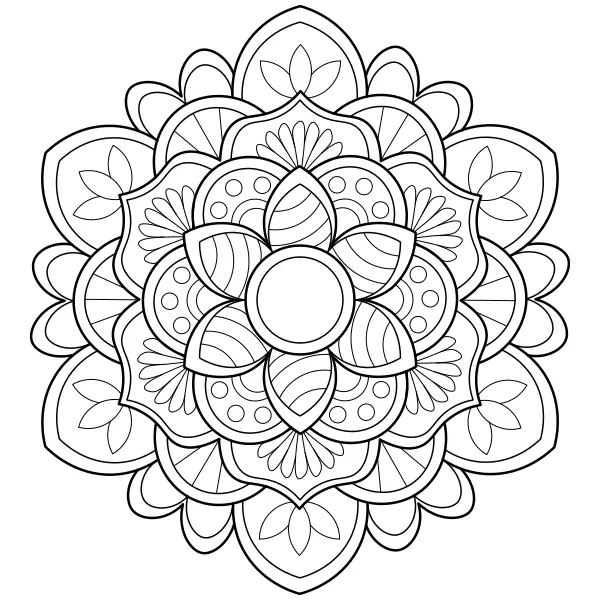 Mandala 20 | Online coloring pages for kids