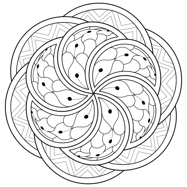 Mandala 24 | Online coloring pages for kids