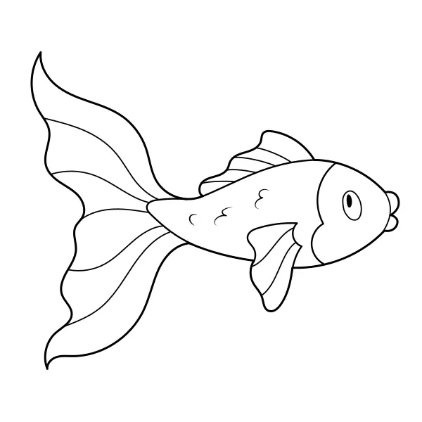 Fish | Online coloring pages for kids