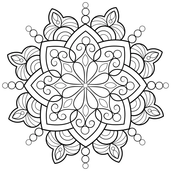 Mandala 26 | Online coloring pages for kids