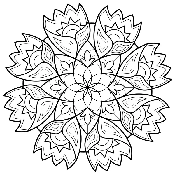 Mandala 27 | Online coloring pages for kids