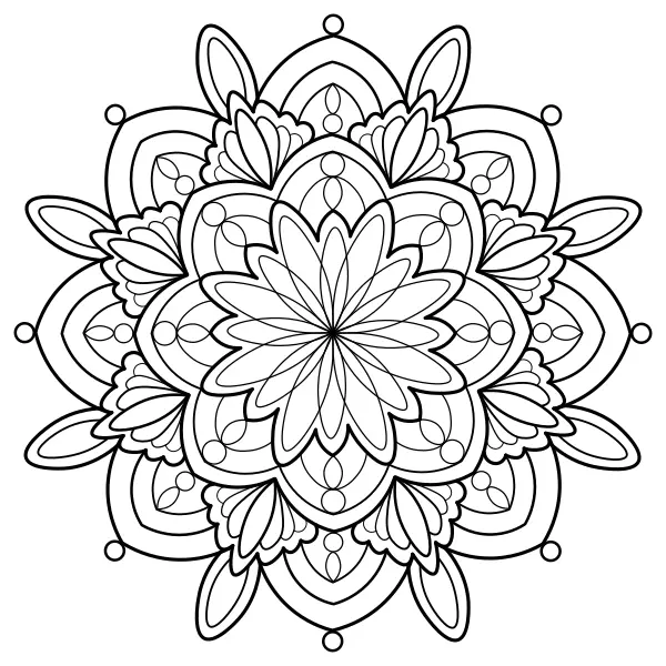 Mandala 29 | Online coloring pages for kids