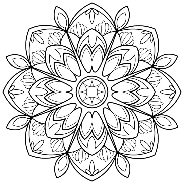 Mandala 30 | Online coloring pages for kids