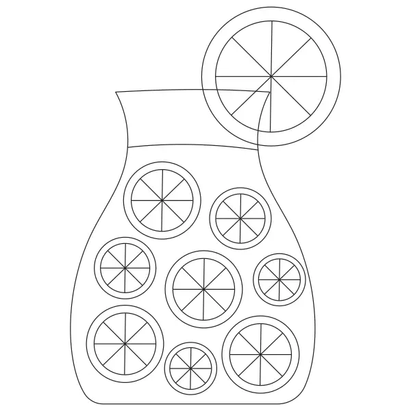 Lemonade | Online coloring pages for kids