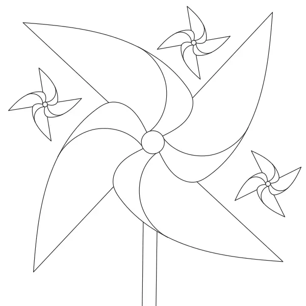 Propeller | Online coloring pages for kids