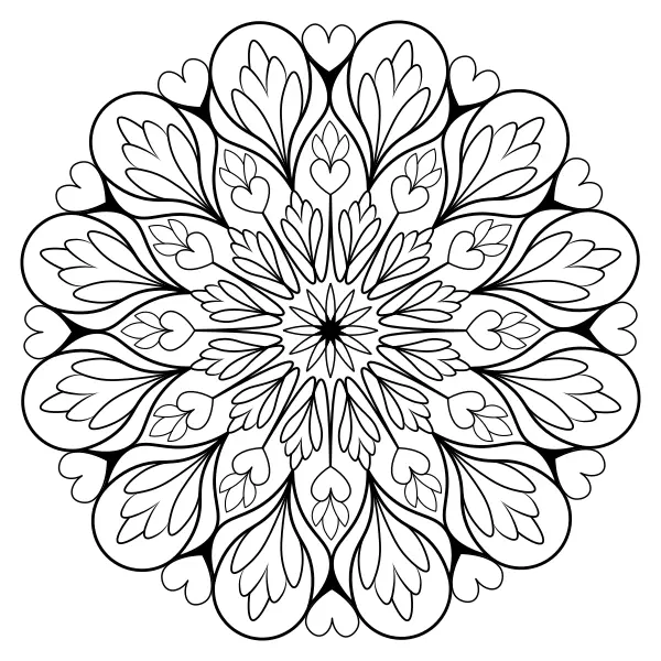 Mandala 40 | Online coloring pages for kids