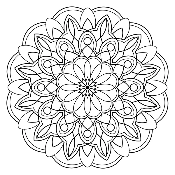 Mandala 41 | Online coloring pages for kids