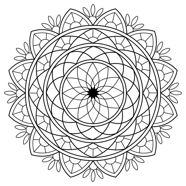 Mandala 43 | Online coloring pages for kids