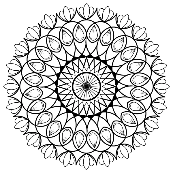 Mandala 48 | Online coloring pages for kids