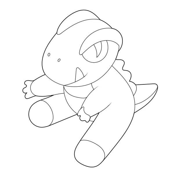 Dinosaur Toy | Online coloring pages for kids