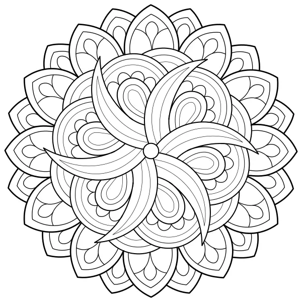 Mandala 56 | Online coloring pages for kids