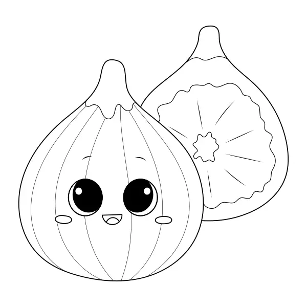 Fig | Online coloring pages for kids