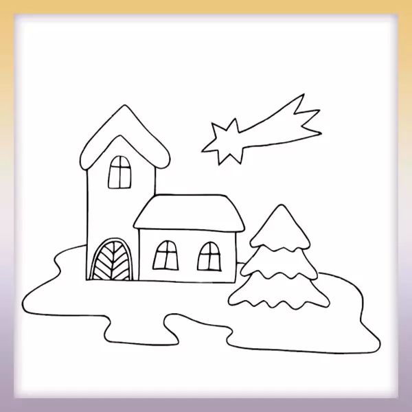 Church - Online coloring page