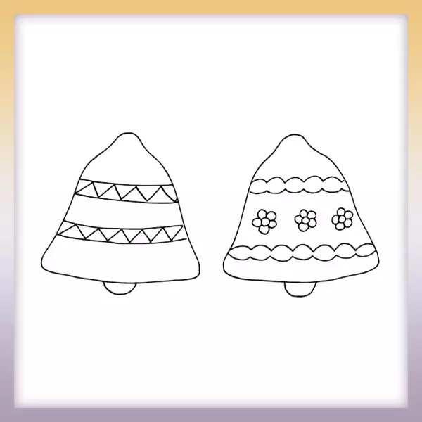 Bells - Online coloring page